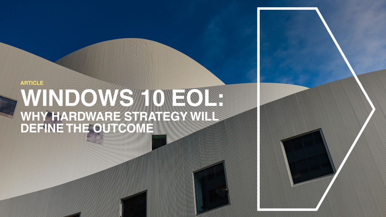 Windows 10 EOL - Migration Strategy